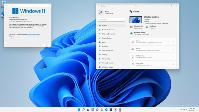 Windows 11 watermerk