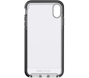Tech21 Evo Check Case Smokey Black Apple iPhone XS Max  Zwart