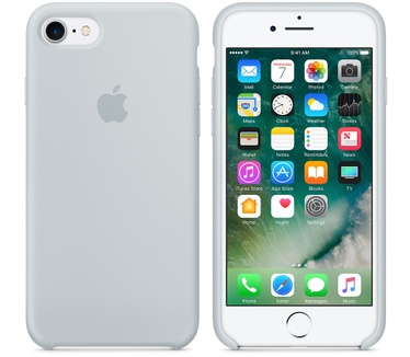 Apple Siliconenhoesje voor iPhone 7 - Nevelblauw