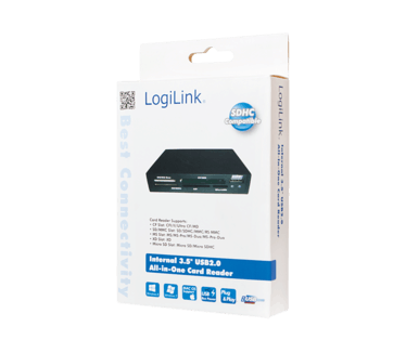 LogiLink Internal 3.5" USB 2.0 All-in-One Card Reader CR0012