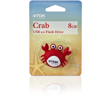 TDK Crab 8GB Wit
