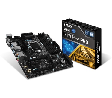 MSI CSM-H170M-A PRO Motherboard