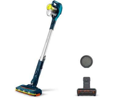 Philips 180-gradenmondstuk, snoerloze steelstofzuiger