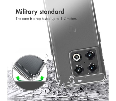Accezz Xtreme Impact Backcover OnePlus 10 Pro - Transparant