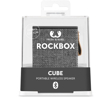 Fresh ‘n Rebel Rockbox Cube Fabriq Edition – Tragbarer Bluetooth-Lautsprecher Mit 8h Laufzeit & Stylischem Design