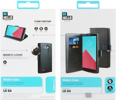 BeHello LG G4 Wallet Case Black