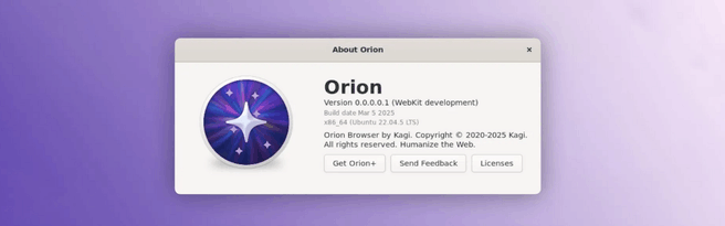 kagi orion