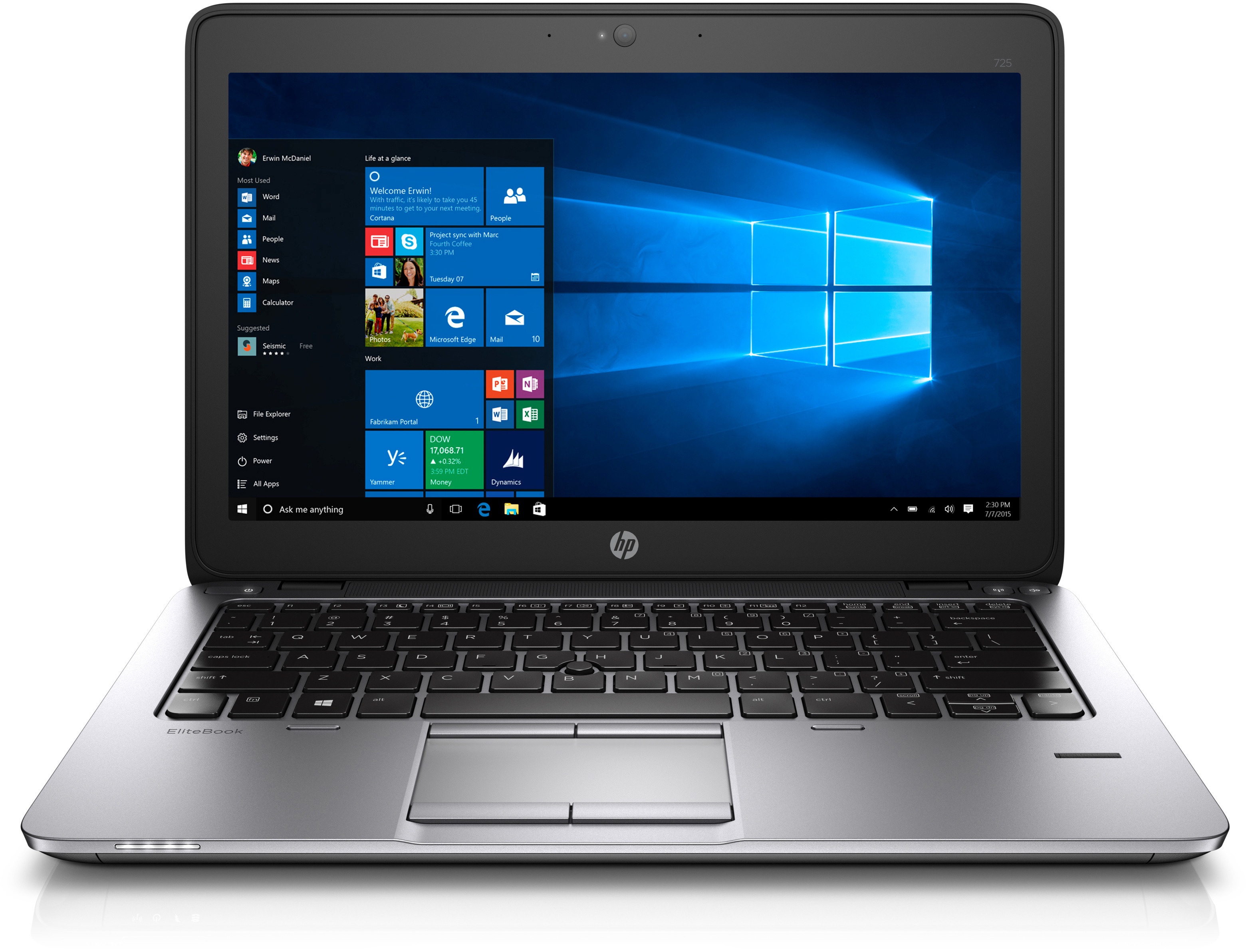 Écran LCD Complet Pour HP EliteBook 725 G3 - 1920x1080 Full HD - Pièce D’origine 822216-001 (occasion)