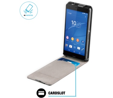 BeHello Sony Xperia Z3 Compact Flip Case Black