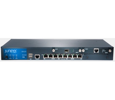 Juniper SRX220 Services Gateway (2GB, 2GB CF, 8xGbE, 2xUSB, 2xMiniPIM)