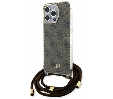 Guess 4G Printed Crossbody Case - iPhone 15 Pro Max (6.7") Bruin Bruin