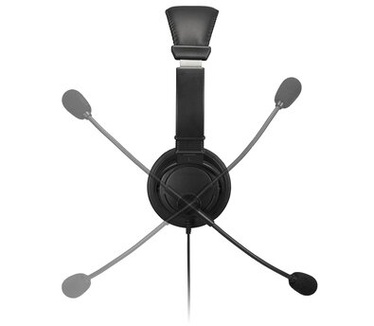 Kensington Hi-Fi Headphones met Mic en Volume Control