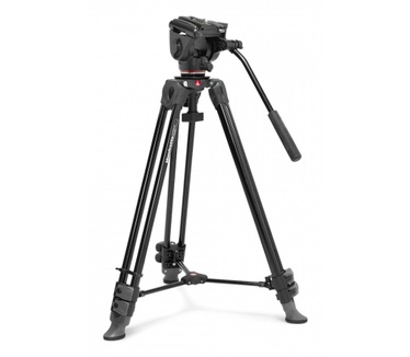 Manfrotto Video Alu Tripod with 500X Fluid Head
