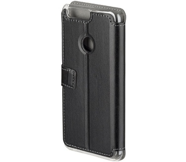4smarts Supremo PU Leather Book Case voor Huawei Honor 8 - Zwart Zwart