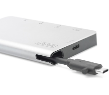 Digitus DA-70867 USB-C Travel Dock, 6 Port