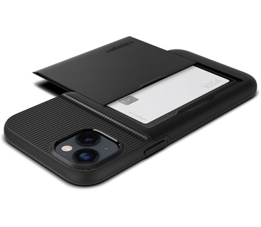 Spigen iPhone 6.7In Slim Arm CS Blck (iPhone 14 Plus) Grijs