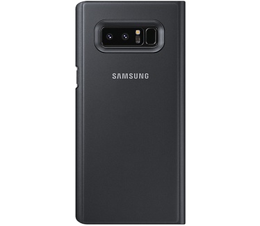 Samsung Galaxy Note 8 Clear View Standing Cover (Galaxy Note 8) Zwart