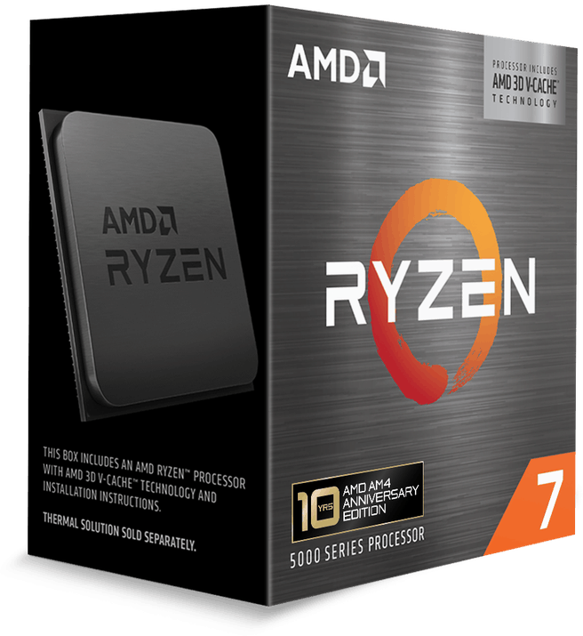 AMD Ryzen 7 5800X3D 10th Anniversary