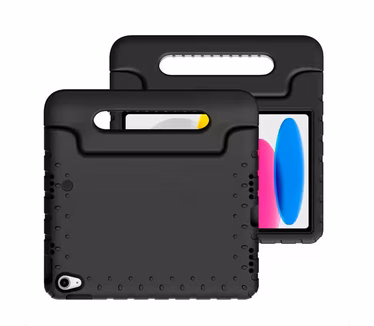 Imoshion Kidsproof Backcover met handvat voor Apple iPad 11 (2025) 11 inch A16 / iPad 10 (2022) 10.9 inch, Zwart