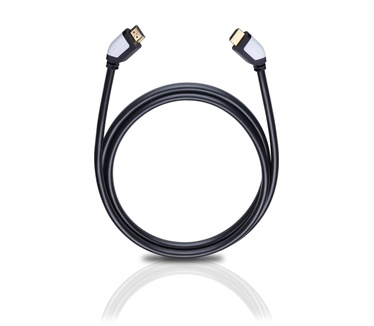 Oehlbach Shape Magic High Speed HDMI-kabel met ethernet Zwart