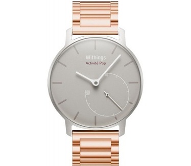 qMust Metalen armband voor Withings Activite Pop - Rose Gold