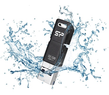 Silicon Power 32GB Mobile C50 32GB Zwart