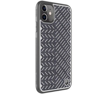 Nillkin Herringbone Back Case - Apple iPhone 11 (6.1") - Grijs Grijs
