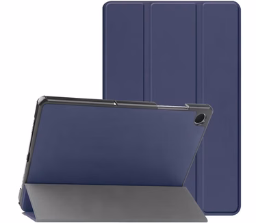 Imoshion Trifold Bookcase voor de Samsung Galaxy Tab A11 Plus, Donkerblauw