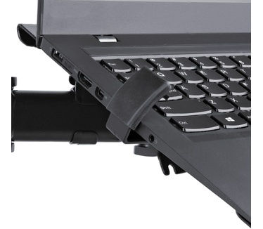 Startech.com Laptop Bureausteun, Monitor en Laptop Beugel, Schermen tot 34in (8kg) & Laptops (4.5kg), Gearticuleerde VESA Laptopsteun, Bureauklem/Doorvoertule