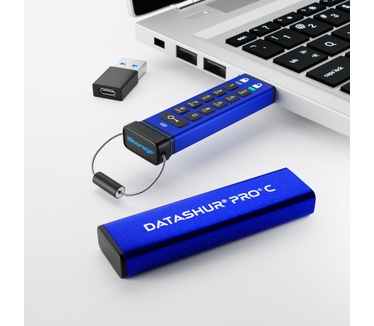 iStorage datAshur PRO+C 512GB Blauw