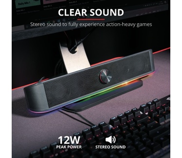 Trust GXT619 Thorne - Soundbar - RGB - LED