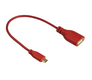 Hama 0.15m USB2.0-A/micro USB2.0-B