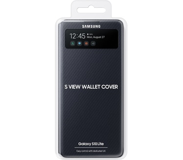 Samsung S10 Lite S View Wallet Black  Zwart