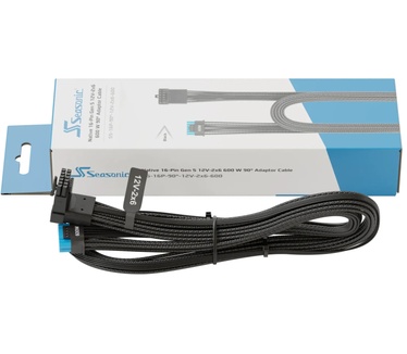 Seasonic Native 12V-2×6 90° Cable Zwart