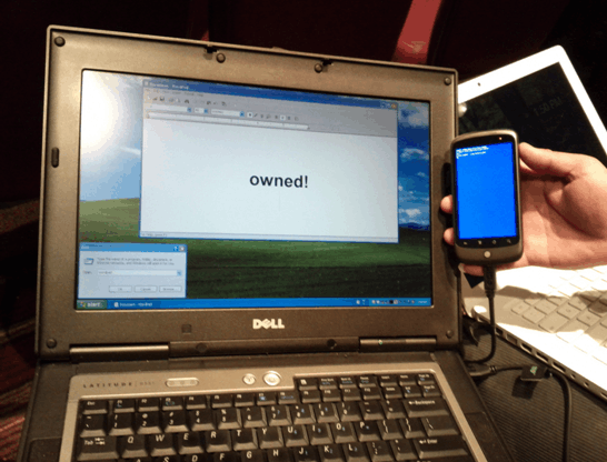 Android-hack via usb
