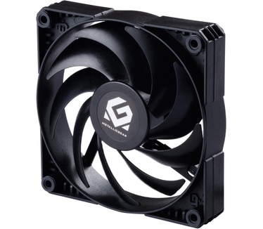 Metallic Gear Skiron MetallicGear SKIRON MG-F120 PWM, 4-Pin High Airflow Fan 120mm, Black, 120mm