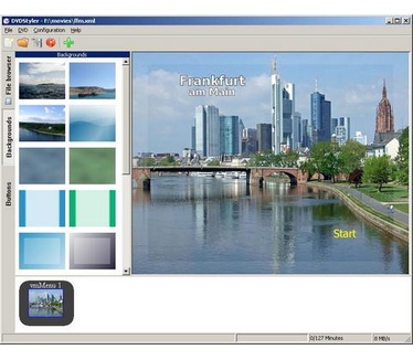 DVDStyler screenshot (481 pix)
