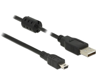 Delock 1m, USB 2.0-A/USB 2.0 Mini-B