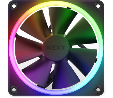 NZXT F120 RGB Duo, Single pack, Zwart, 120mm