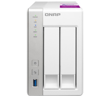 QNAP QNAP 231p2 1 GB Powerful and Affordable 4 Bay Network 6TB WD Red