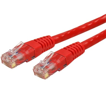 Startech.com 3 ft Cat 6 Red Molded RJ45 UTP Gigabit Cat6 Patch Cable - 3ft Patch Cord