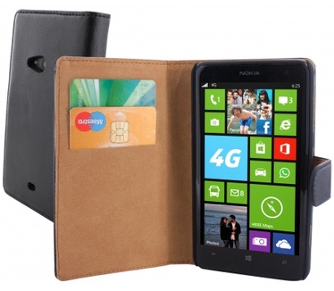 Mobiparts Mobiparts Classic Wallet Case Nokia Lumia 625 Black
