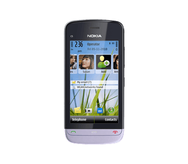 Nokia C5-03 Zwart Paars