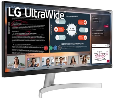 LG 29WN600 Grijs, Wit