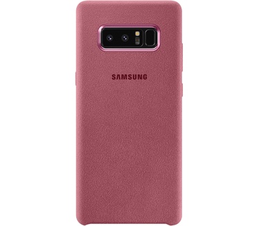 Samsung Galaxy Note 8 Alcantara leather cover (Galaxy Note 8) Roze