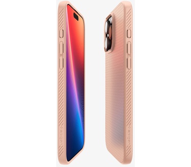 Spigen Liquid Air TPU Back Cover Apple iPhone 16 Pro Roze