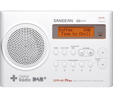 Sangean DPR-69 DAB+ radio wit