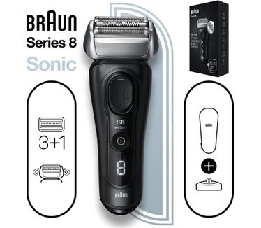 Braun Braun Series 8 8410s Elektrisch Scheerapparaat, Wet & Dry, Met Oplaadstandaard