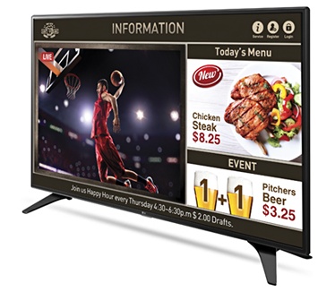 LG 43LW540S 43 IN HOTEL TV