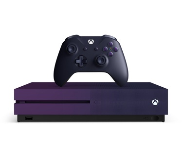 Microsoft Xbox One S 1TB Fortnite Paars